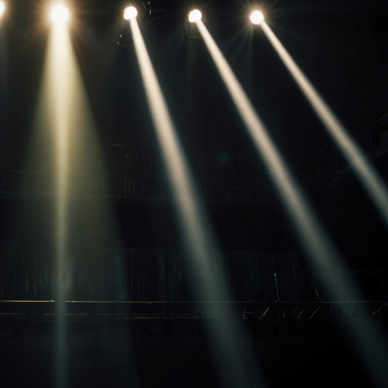 Spotlight in Living Room